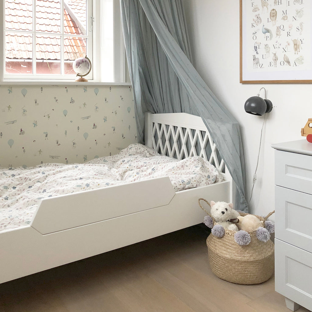 Cam Cam Sengehest til Harlekin juniorseng, White