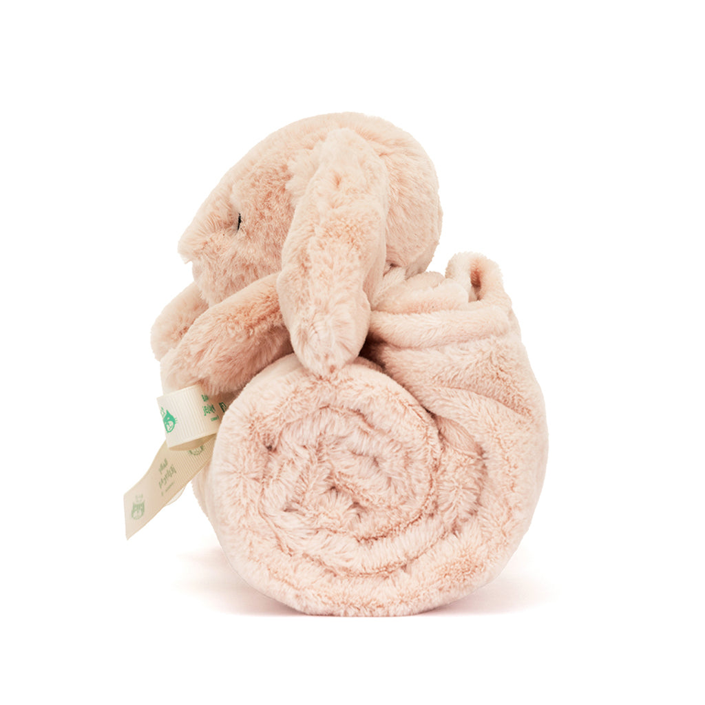 Baby Jellycat teppe, Bashful kanin, blush - 56 cm