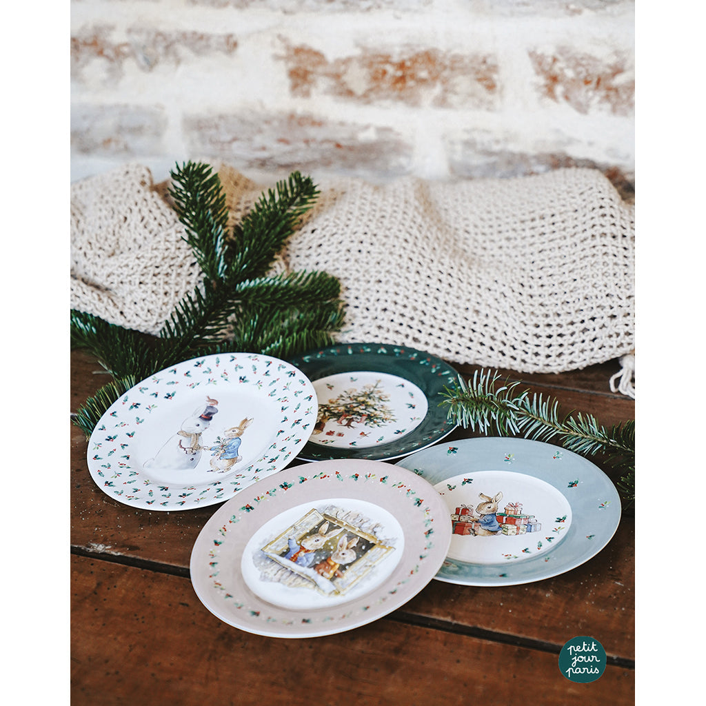 Petit Jour Paris, Peter kanin flad tallerken, Julevindue