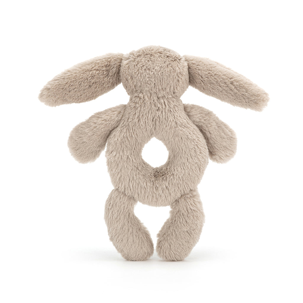 Baby Jellycat ringrangle, Kanin, beige – 15 cm