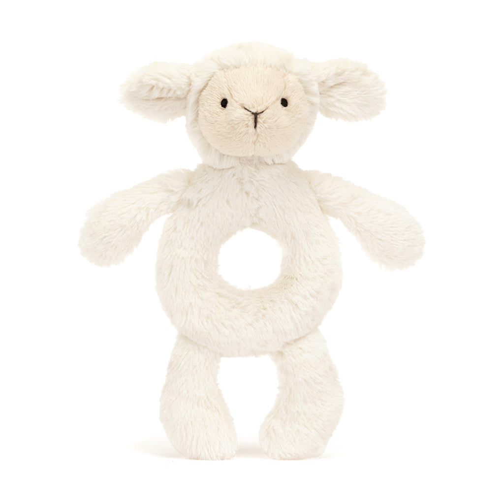 Baby Jellycat ring rangle, Lam - 15 cm