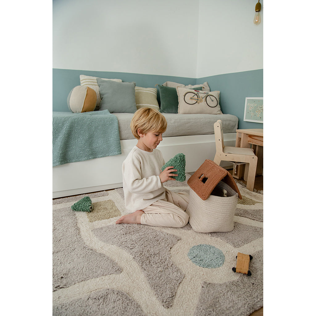 Lorena Canals vaskbart leketeppe, gulvteppe, EcoCity – 120 x 170 cm