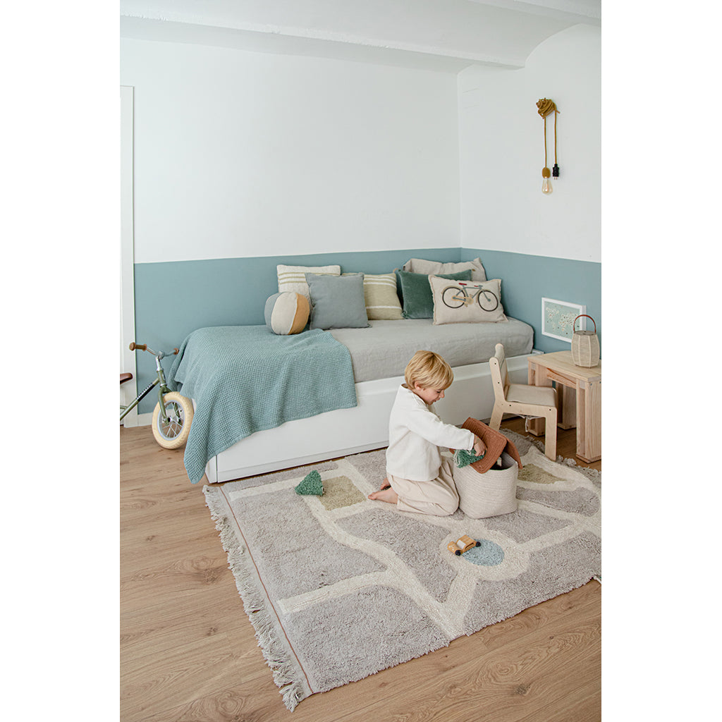 Lorena Canals vaskbart leketeppe, gulvteppe, EcoCity – 120 x 170 cm