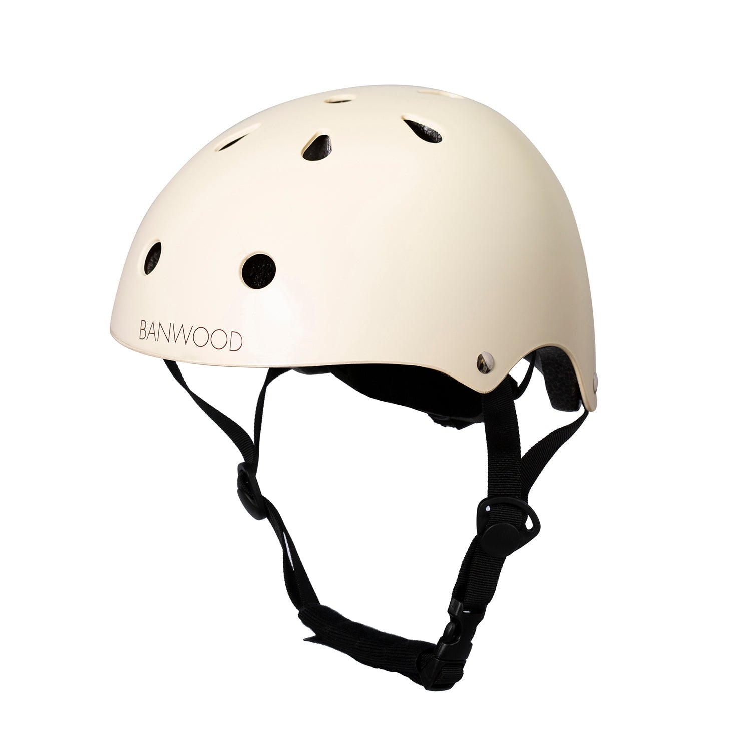 Banwood cykelhjelm, mat cream