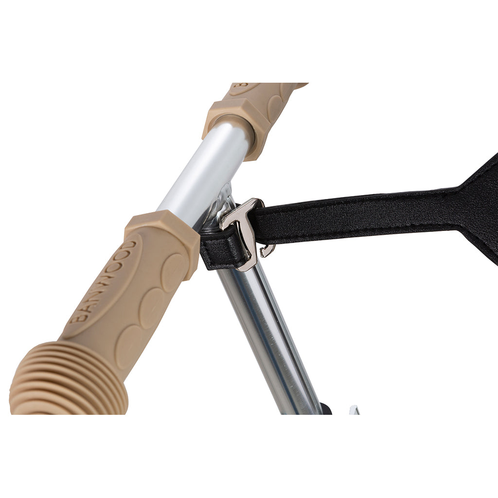 Banwood Carry strap, bærestropp til skateboard, sparkesykkel og løpesykkel – Cream