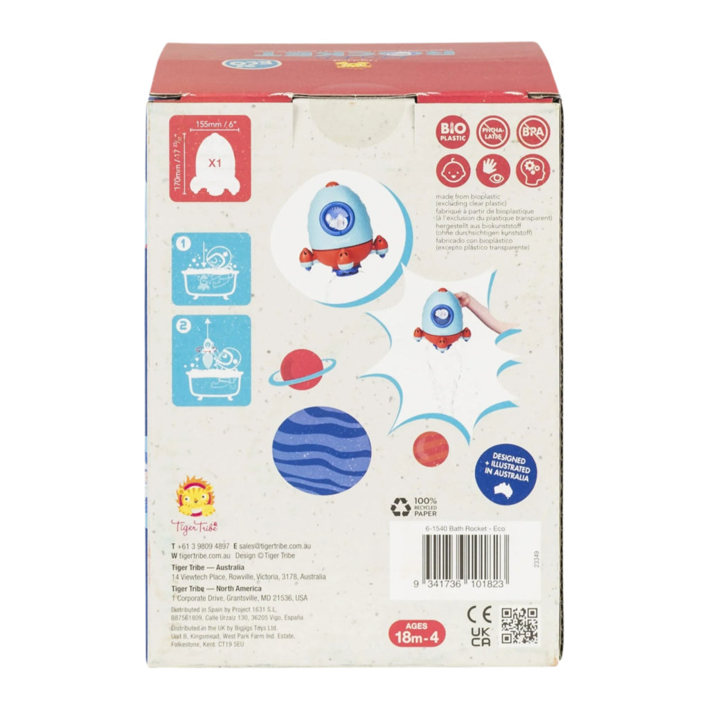 Tiger Tribe badeleker, Bath rocket - Roterende baderakett