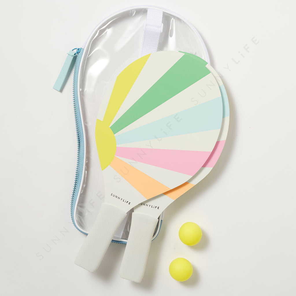 Sunnylife strandtennis, Beach paddle-set - Gelato