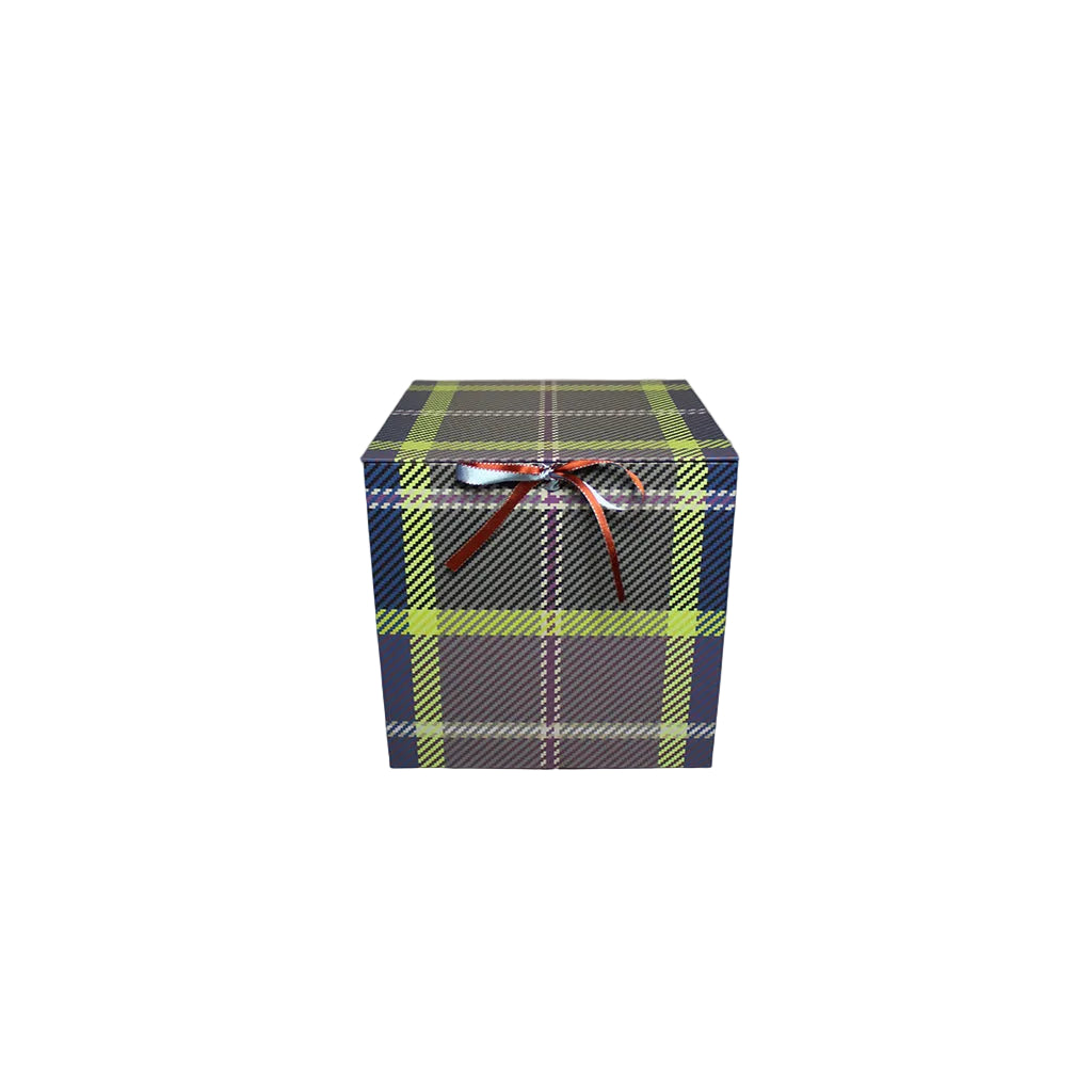 Daisy Boxes, Big Box Art Deco - Tartan Lilac