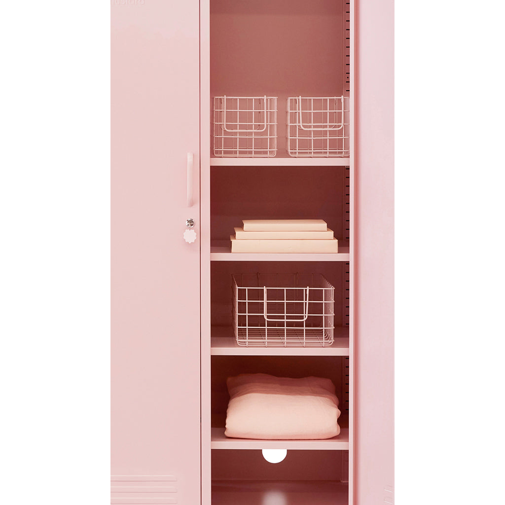 Mustard Made Baskets, sett med 3 trådkurver - Blush