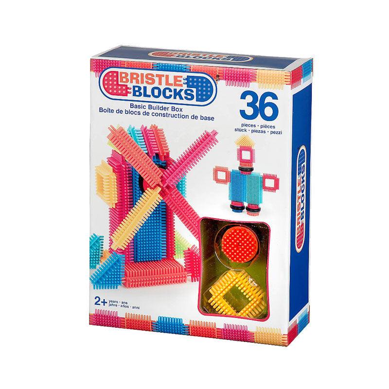 Bristle Blocks byggeklosser, 36 stk.