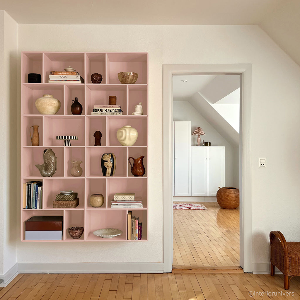 By Aulum Brooklyn veggreol, 117x177 cm - Blush