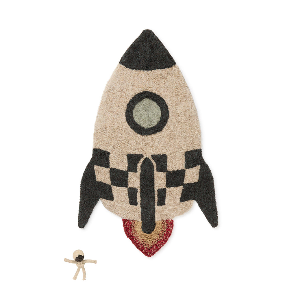 Lorena Canals vaskbart gulvteppe, Rocket - 85 x 135 cm