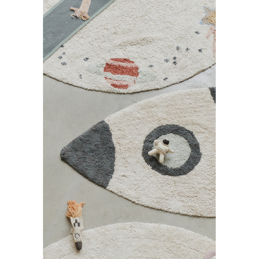 Lorena Canals vaskbart gulvteppe, Rocket - 85 x 135 cm
