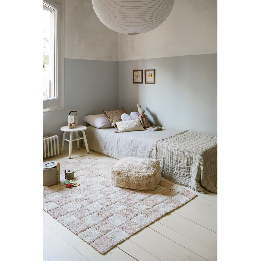 Lorena Canals vaskbart gulvteppe, Tiles Rose - flere str.