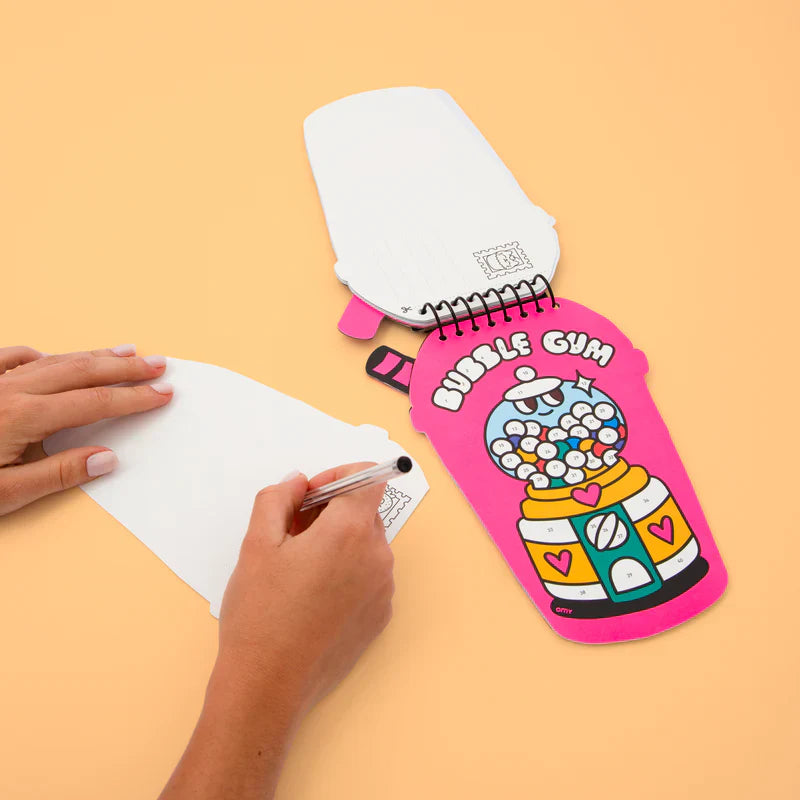 Omy aktivitetsbok med 200 klistremerker, Bubble tea