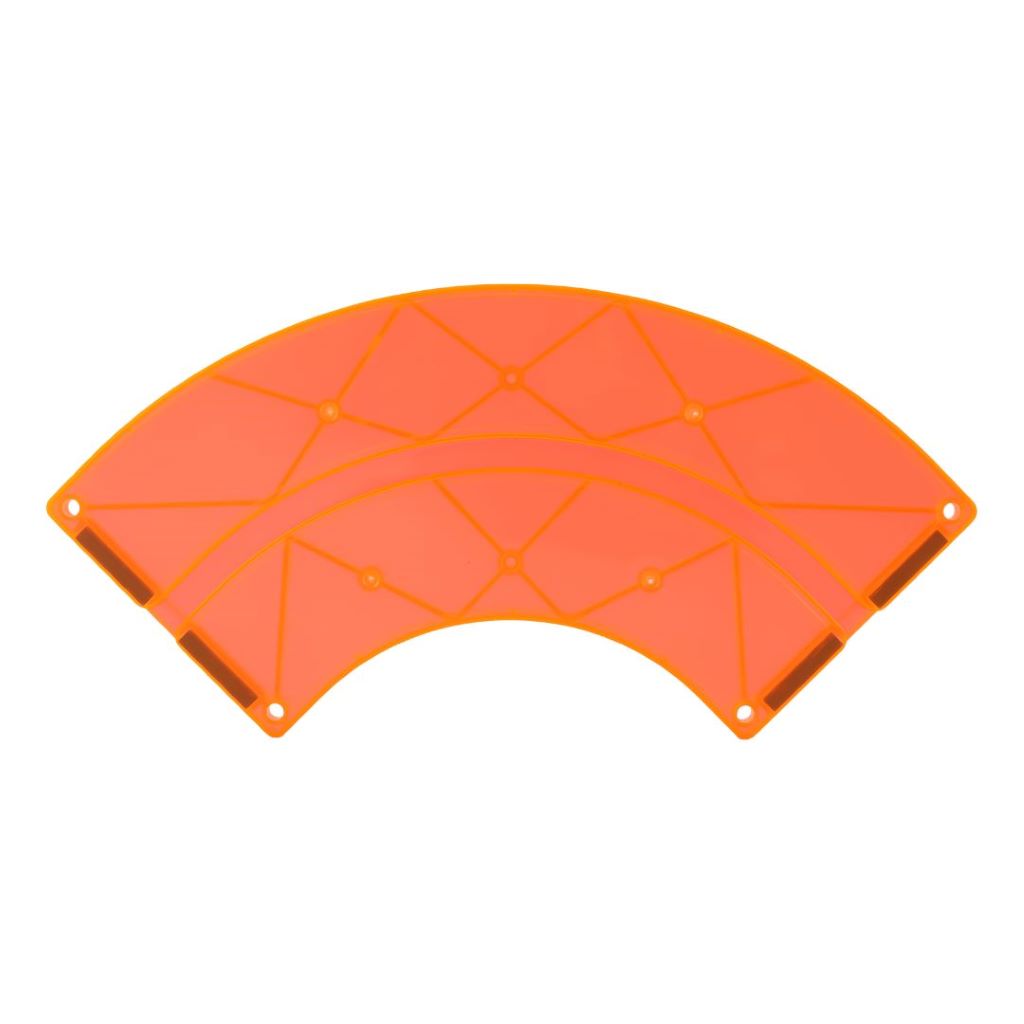 Cleverclixx Magnetisk byggesett, Race track add-on curves Intense - 15 stk