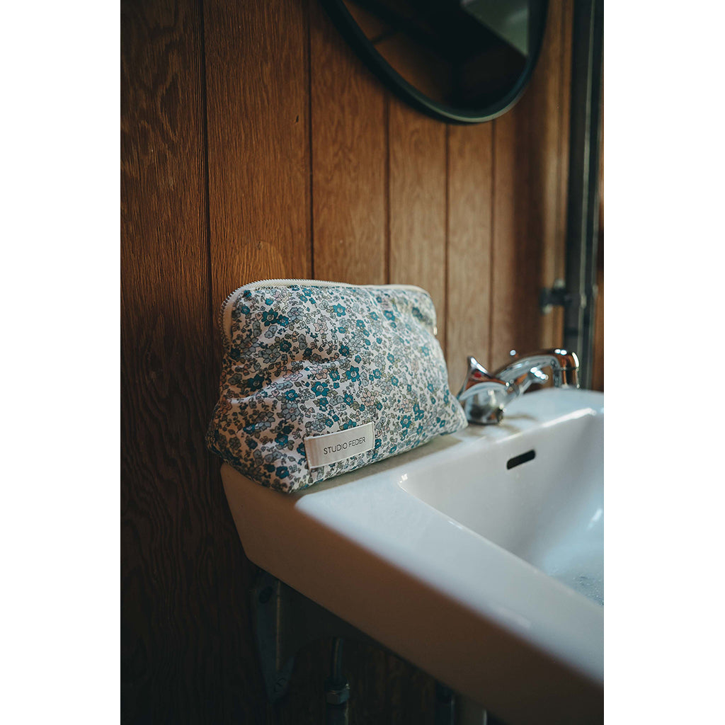 Studio Feder mini toilettaske, Celia – Floral day