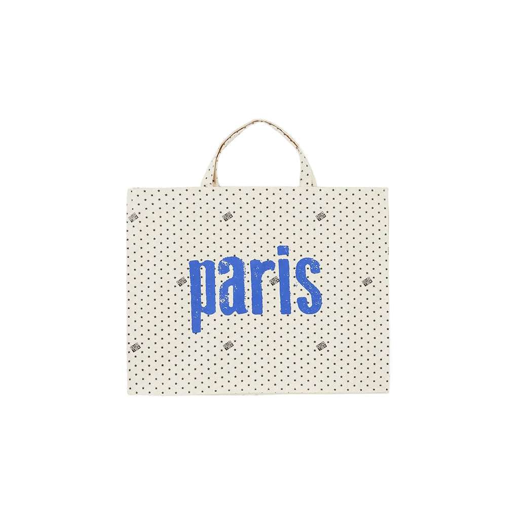Bonton stor totebag, Paris Bleu