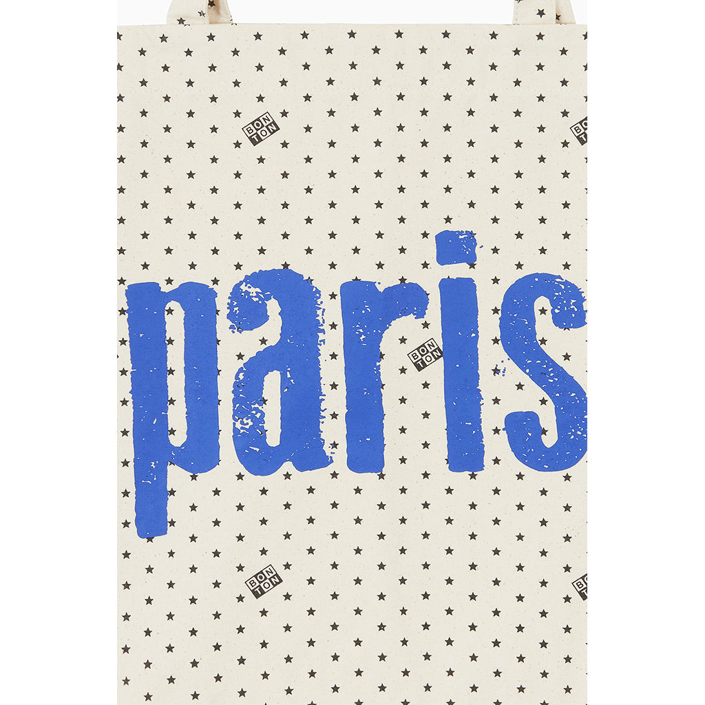 Bonton stor totebag, Paris Bleu