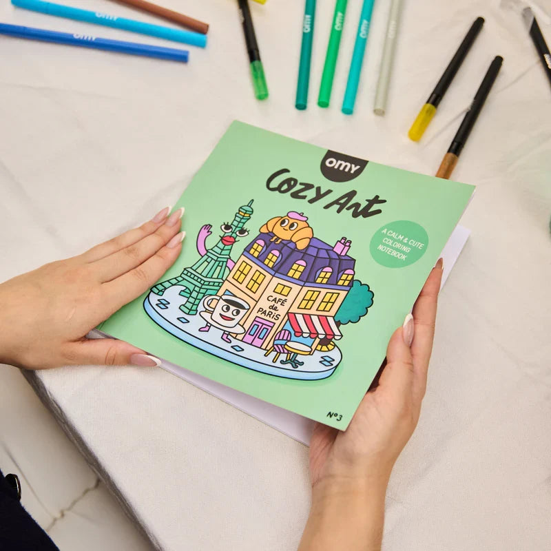 Omy malebok, Cozy Art - Paris