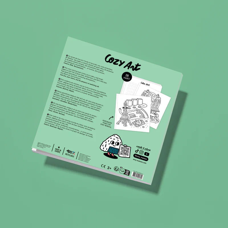 Omy fargebok, nr. 2 - Cozy Art - Paris