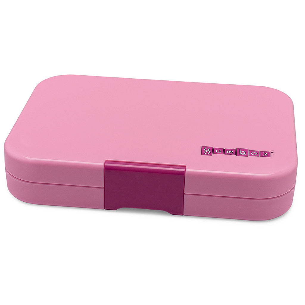 Yumbox XL matboks med 4 rom, Tapas – Capri pink/Rainbow tray