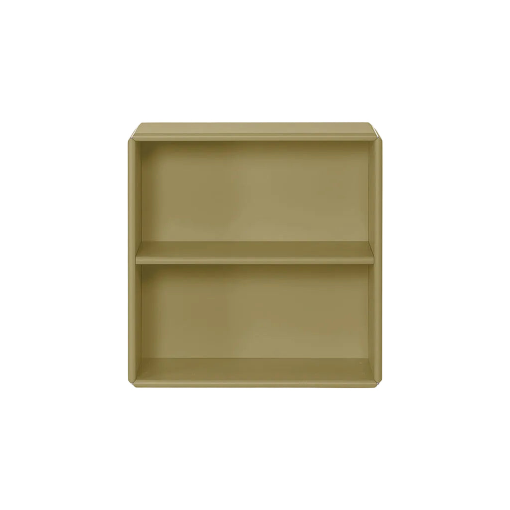 By Aulum Charlotte veggreol med hylle 40x40 cm, Olive