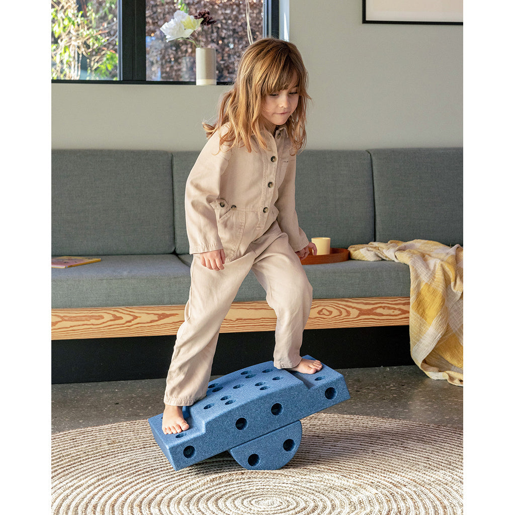 Modu byggesett i skum, Curiosity sett – 14 deler – Deep Blue / Sky Blue