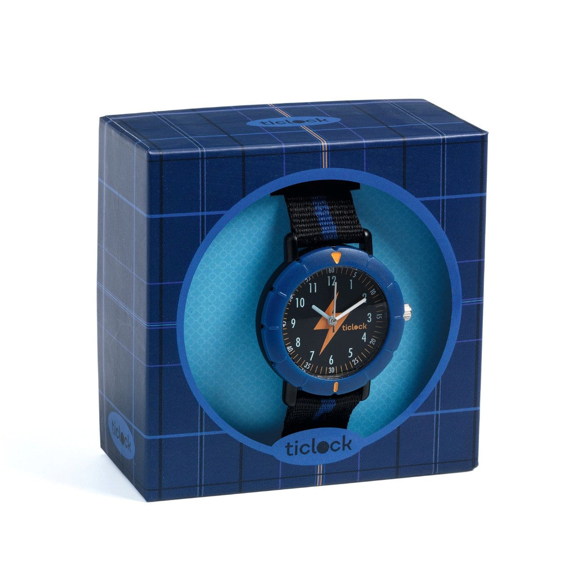 Djeco armbåndsur, Blått lyn