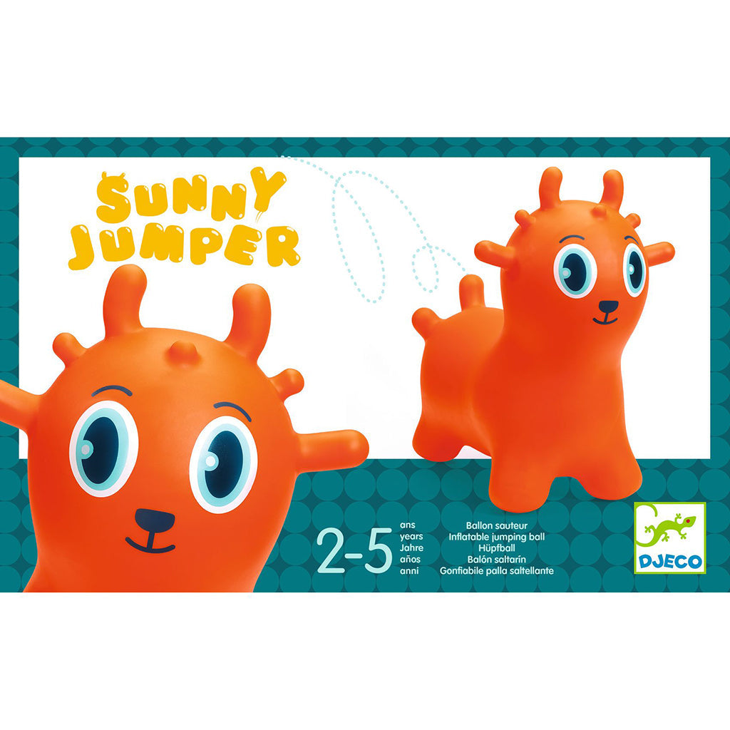 Djeco Hoppedyr, Sunny – Oransje