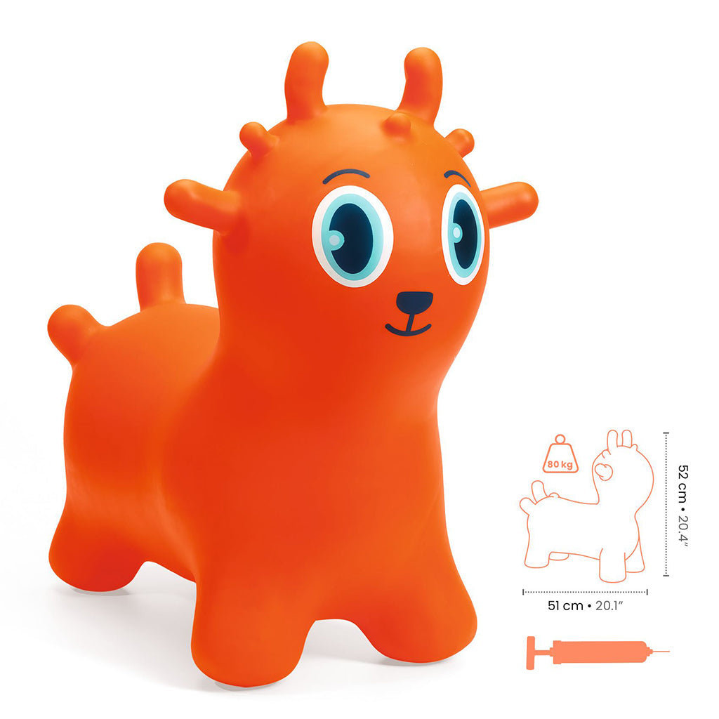 Djeco Hoppedyr, Sunny – Oransje