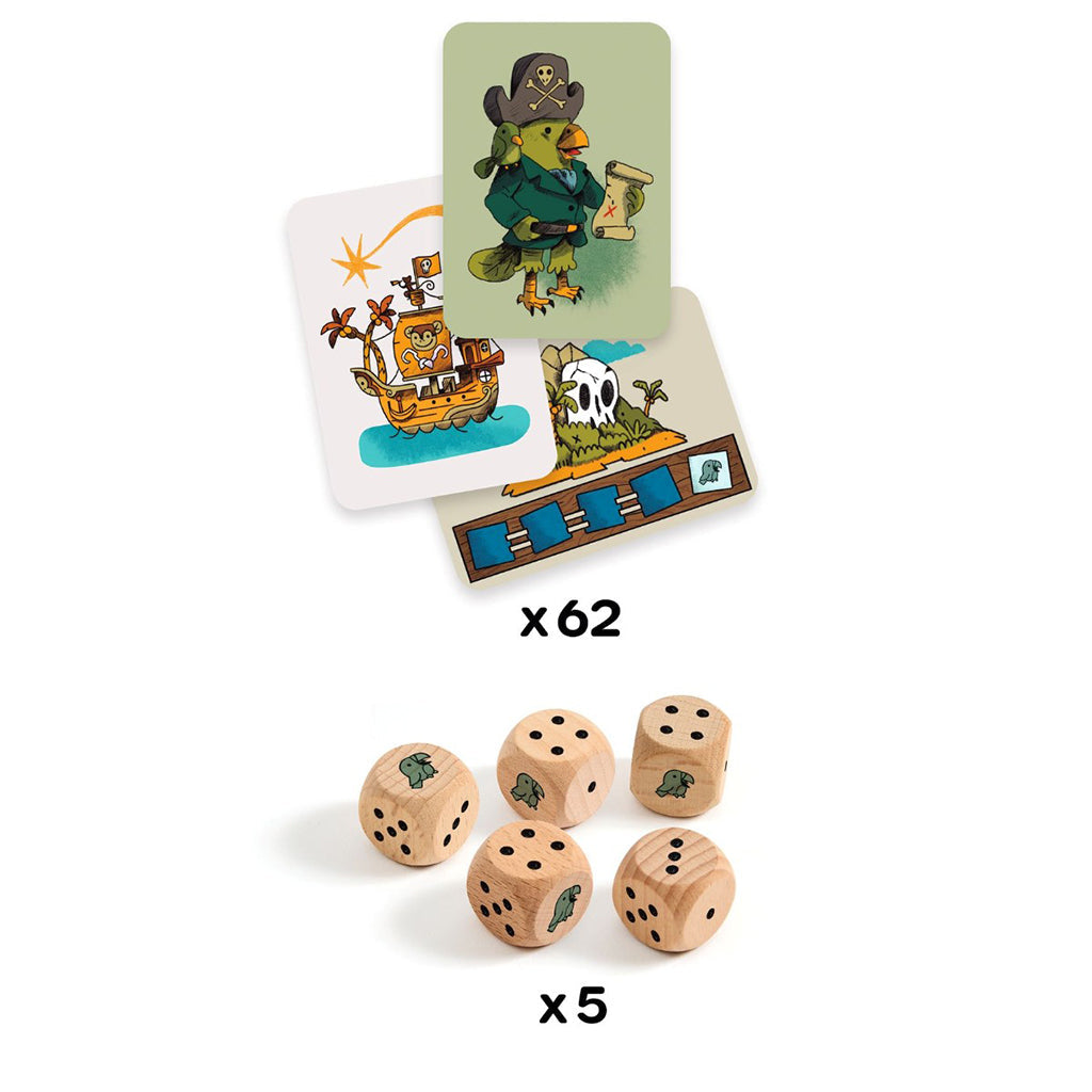 Djeco spill, terningespill – Pirates &