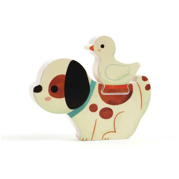Djeco Puzz & Play, trepuslespill - Venner