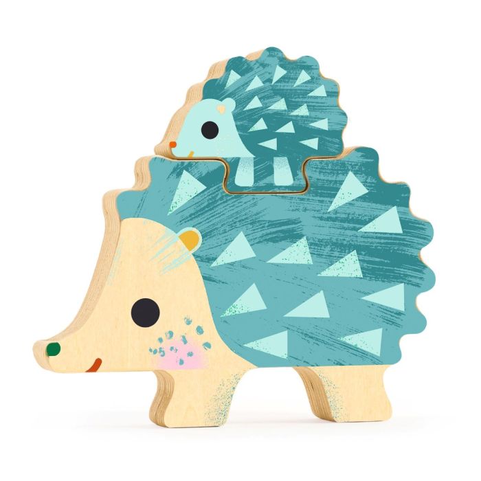 Djeco Puzz & Play, trepuslespill - Familien