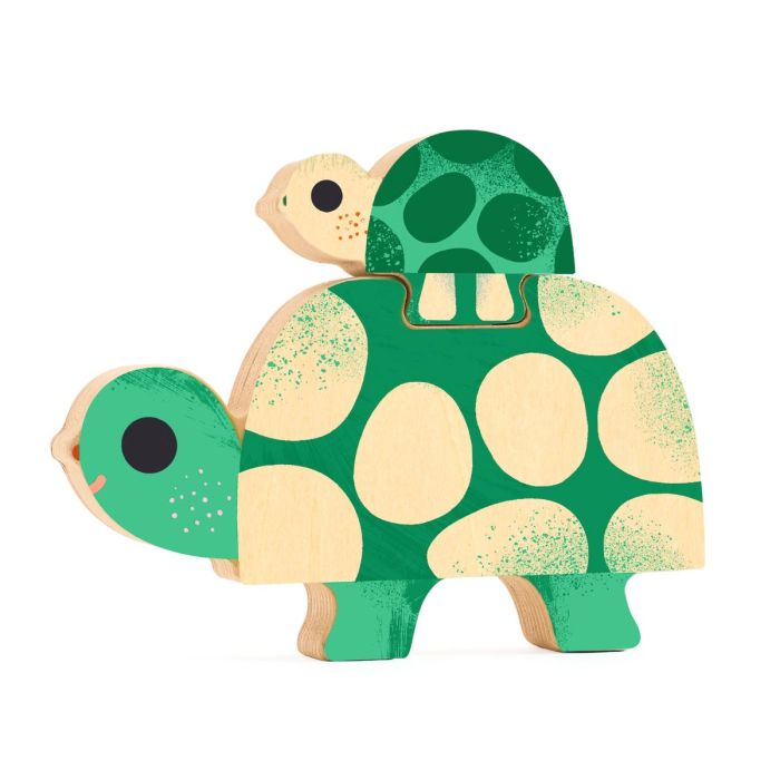 Djeco Puzz & Play, trepuslespill - Familien