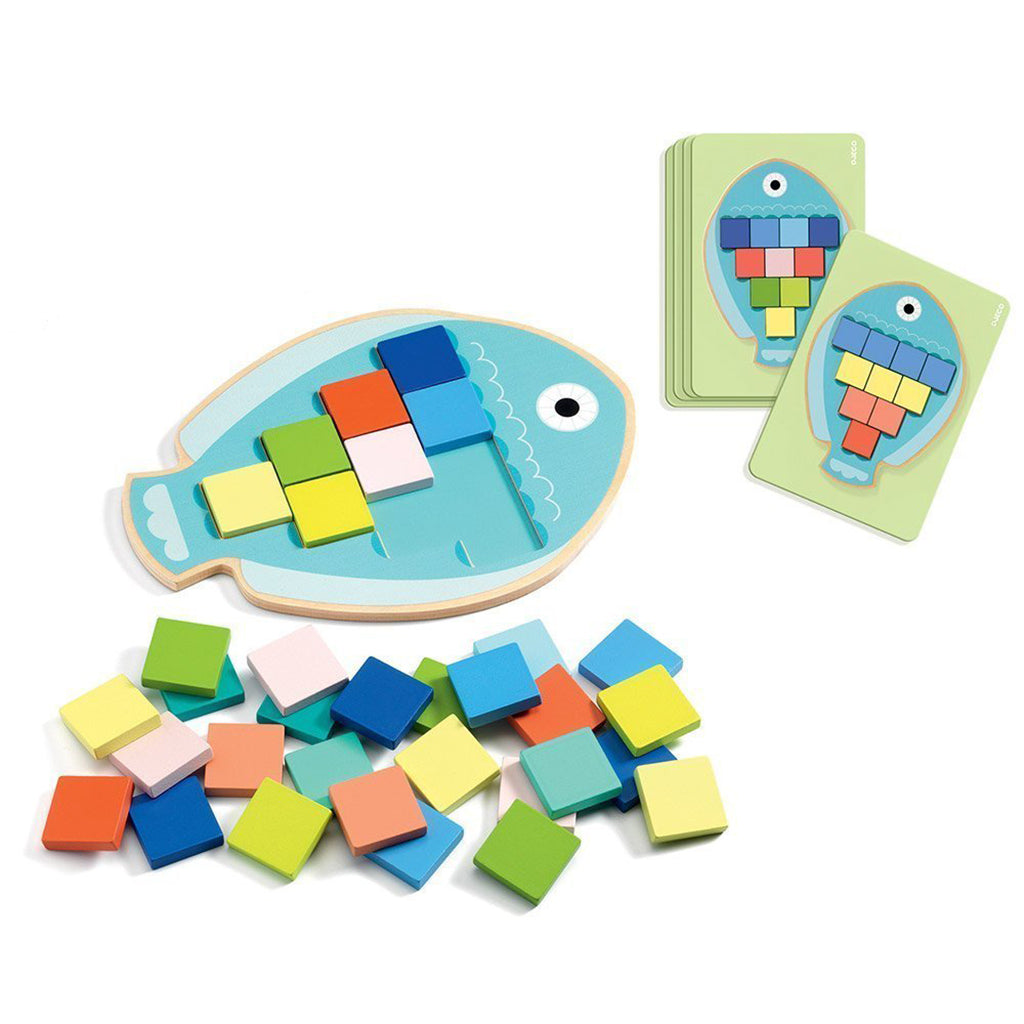 Djeco puslespill, Mosaikkfisk