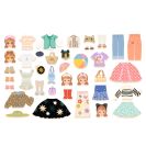 Djeco magnetleker, Inzebox - Påkledning