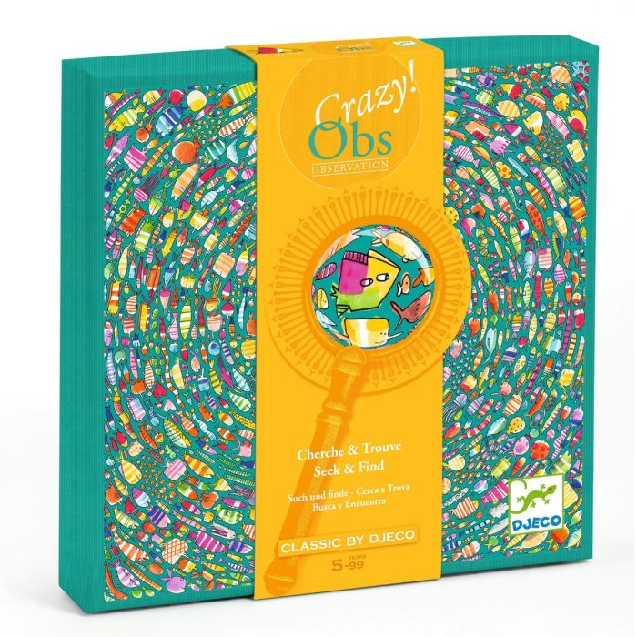 Djeco spil, Crazy Fishy-Fish - Observationsspil