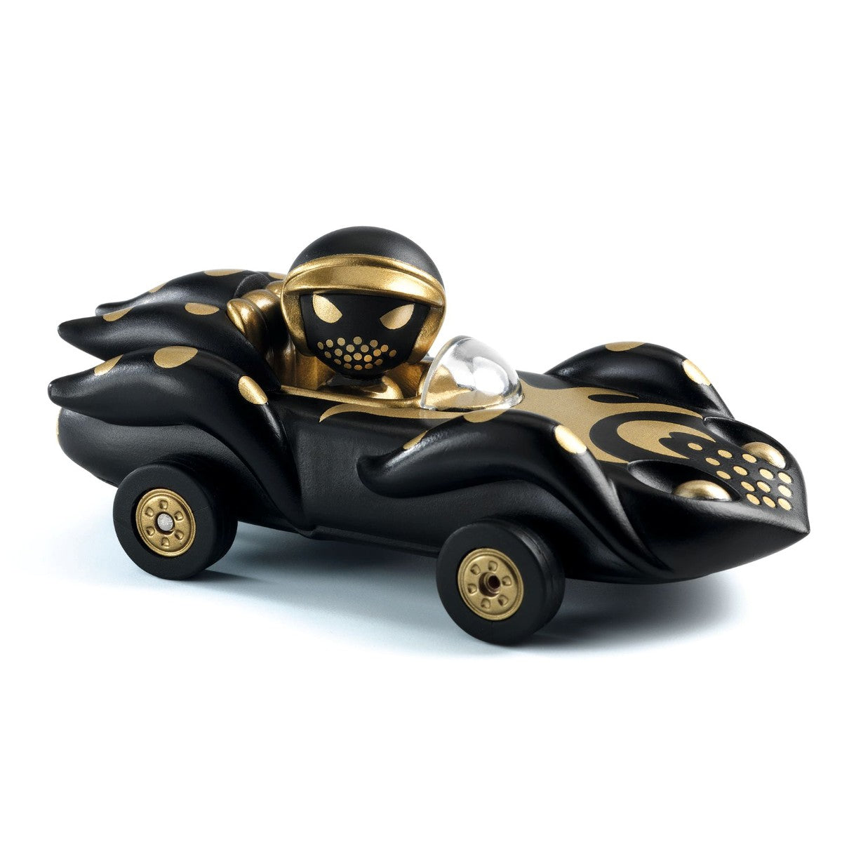 Djeco Crazy Motors Fangio Octo legetøjsbil, sort og guld</html>