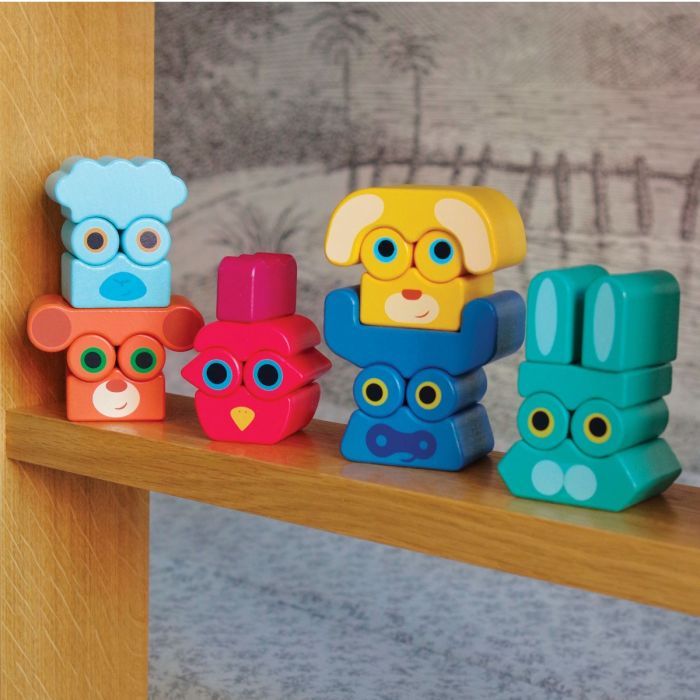 Djeco Ze Faces, Lag ansikter - 27 deler
