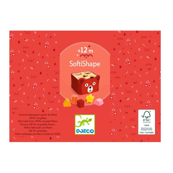 Djeco SoftiShape, puttekasse