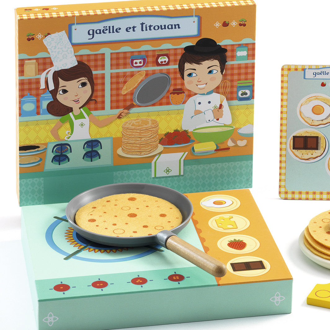 Djeco lekemat i eske, Pannekaker