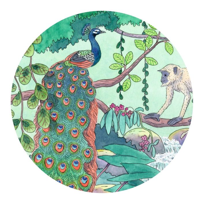 Djeco Silhuett puslespill, Jungle – 54 brikker