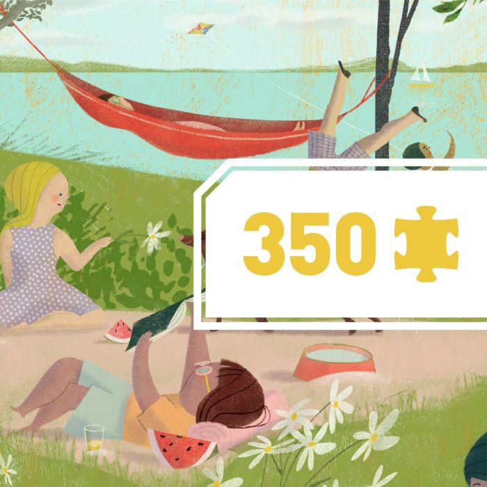 Djeco Galleri puslespill – En sommerdag 350 brikker