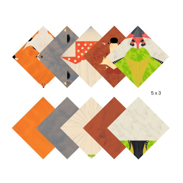 Djeco Origami, Skogen – Nivå 3
