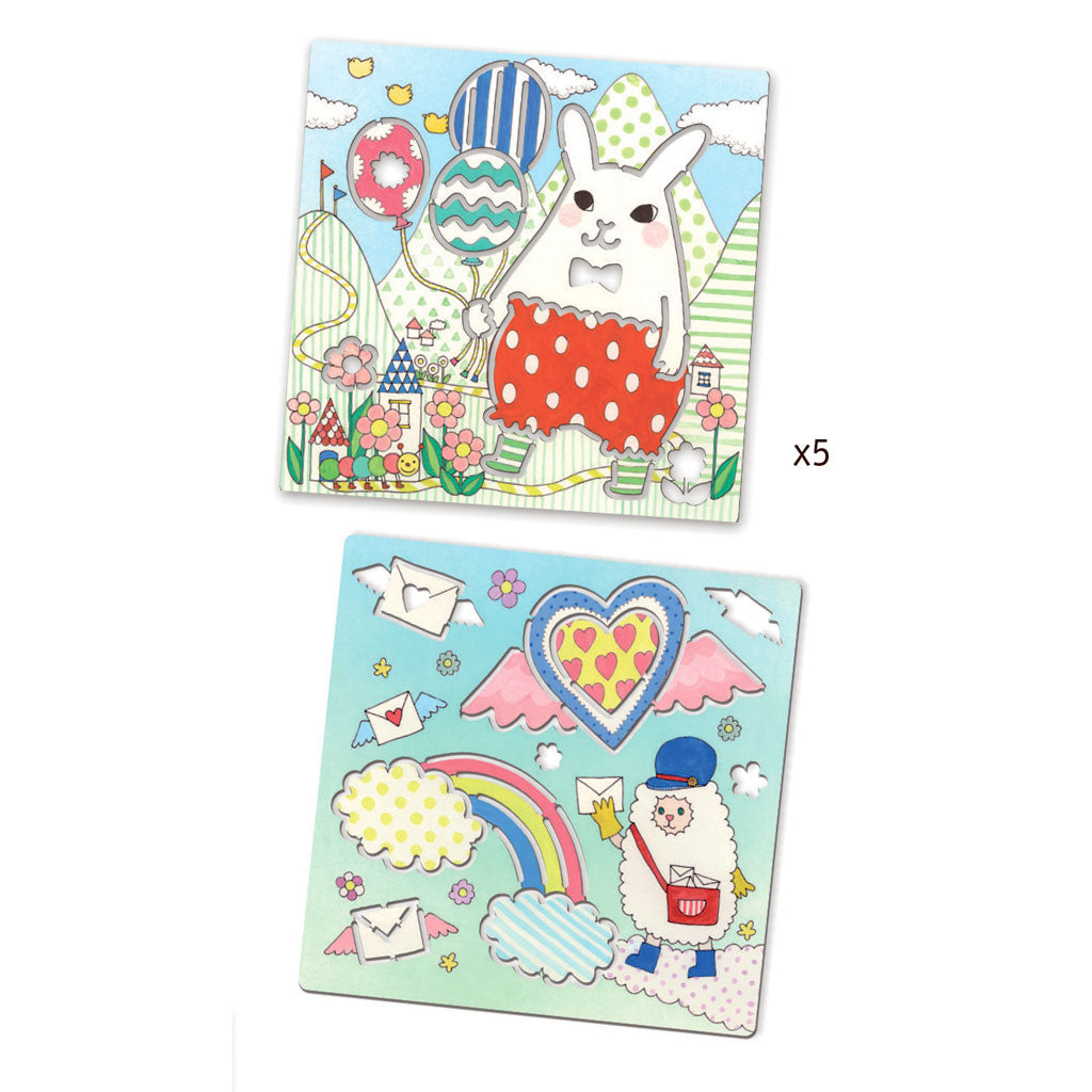 Djeco tegnemaler, Kawailand