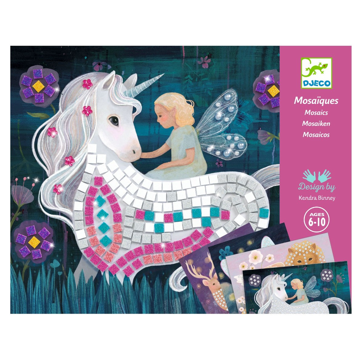 Djeco kreativ mosaikk, Den fortryllede verden