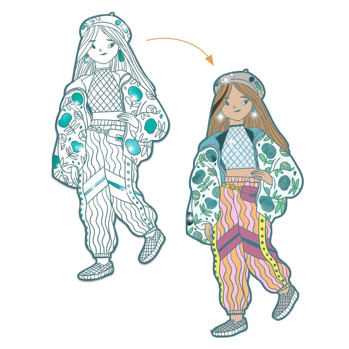 Djeco Fargelegg, Angéle & venner