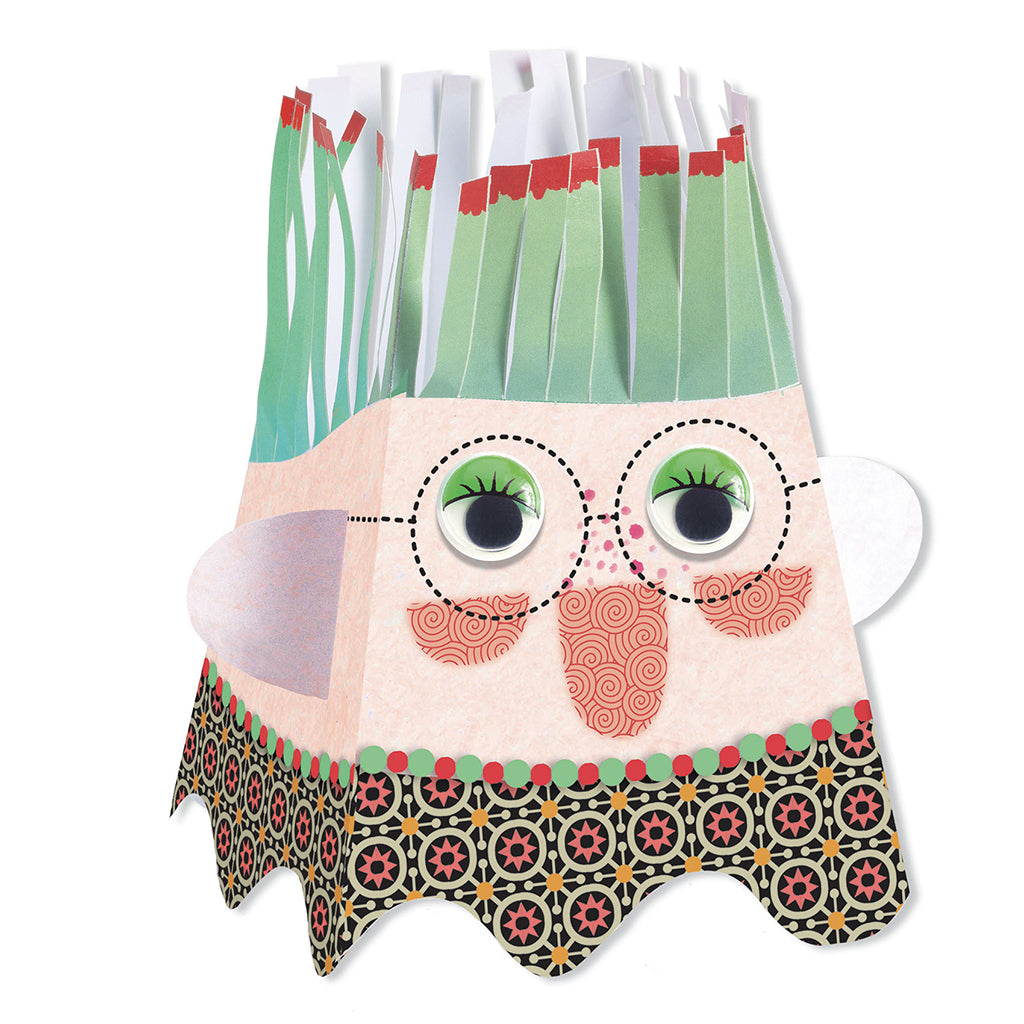 Djeco decoupage, Klipp-ut snipp snipp figurer