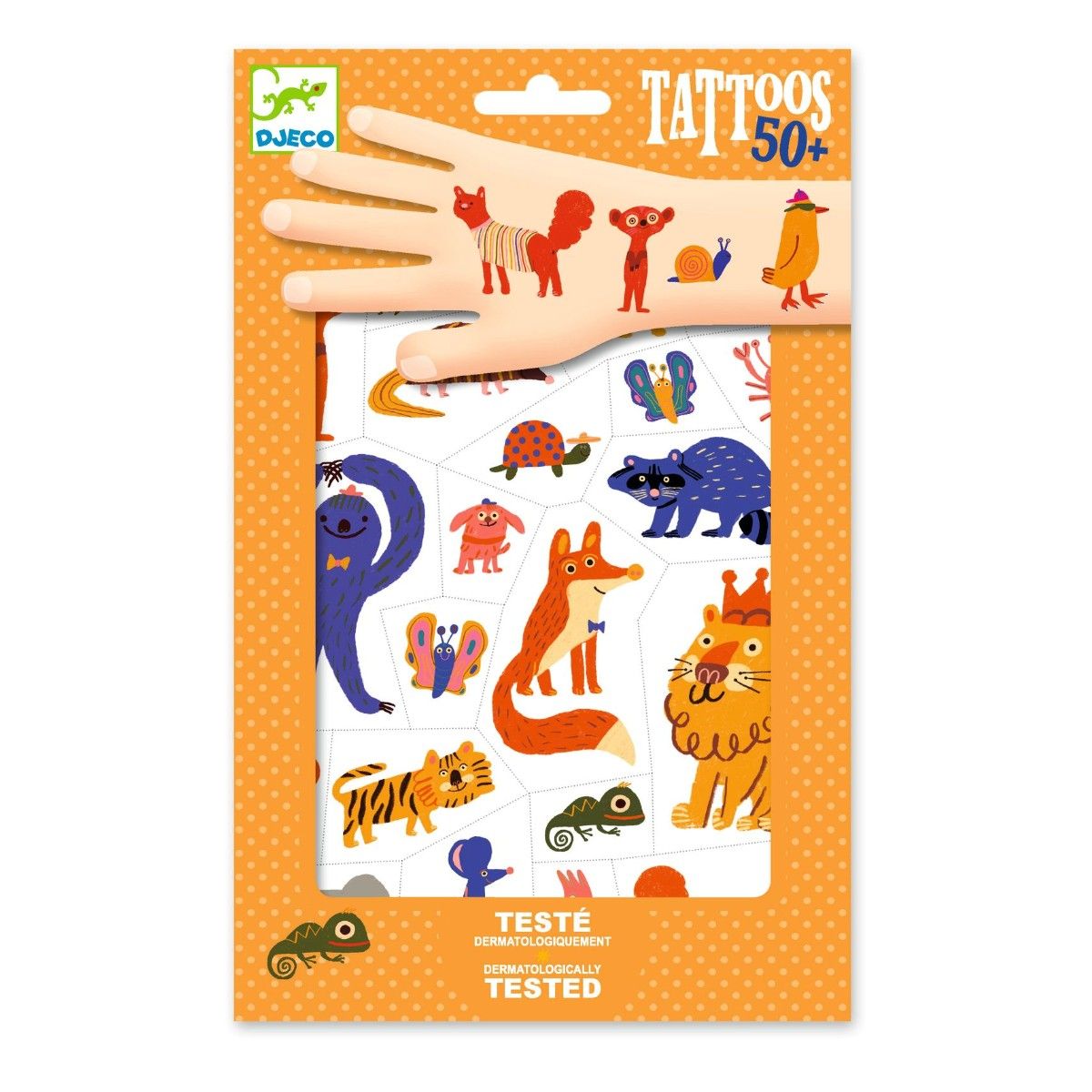Djeco Tattoos, Morsomme dyr